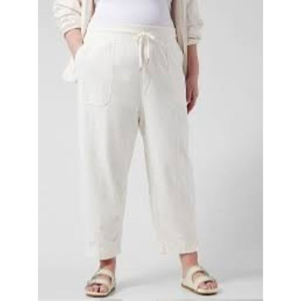 Nwt Athleta Farallon Weekender Pant In Cream Size 3x